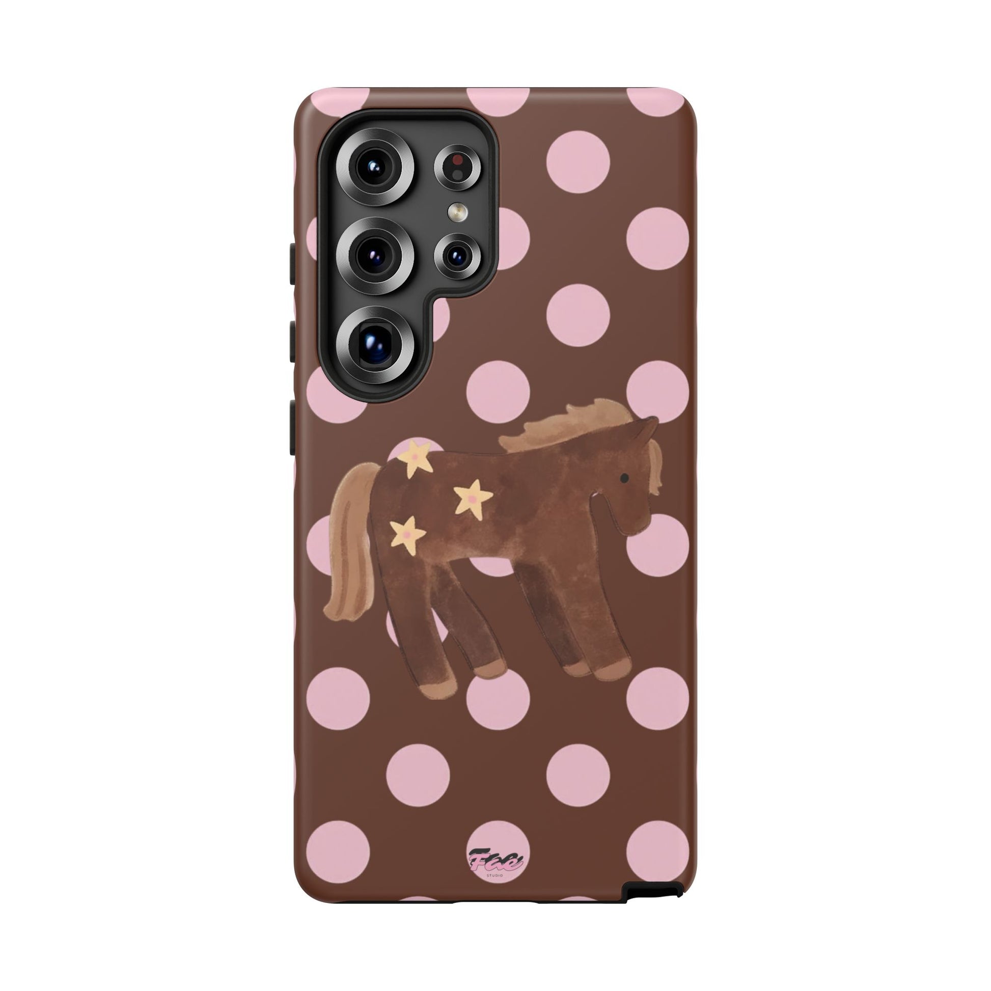 The horse year  case (brown)