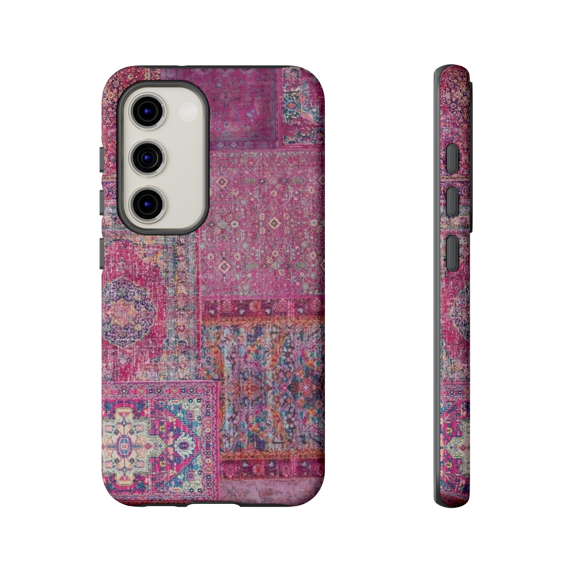 Dark Pink Persian Rug Case