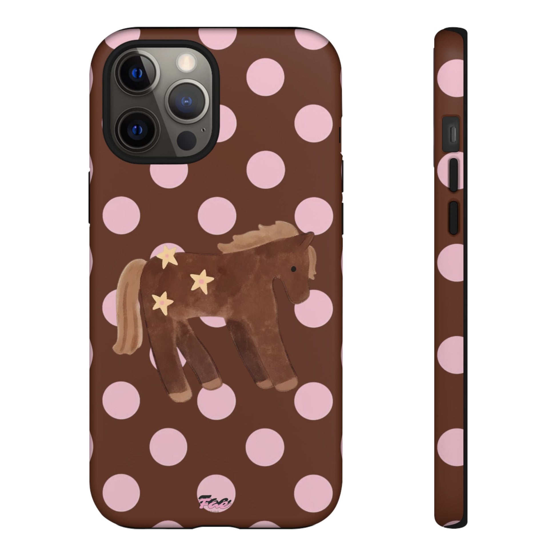 The horse year  case (brown)