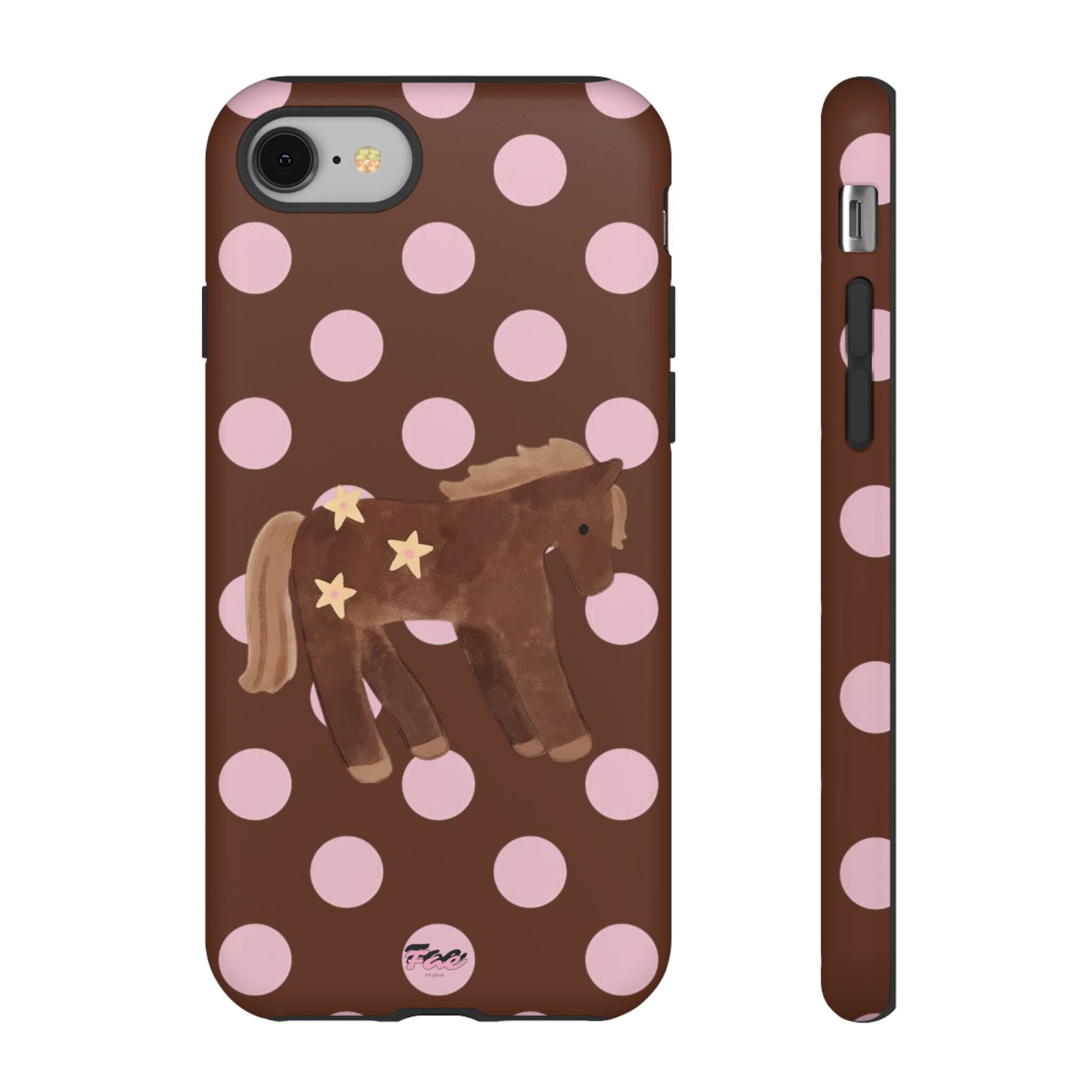 The horse year  case (brown)
