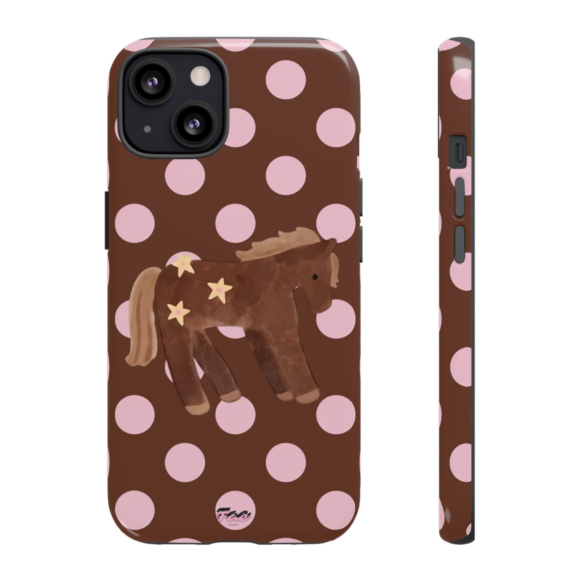 The horse year  case (brown)