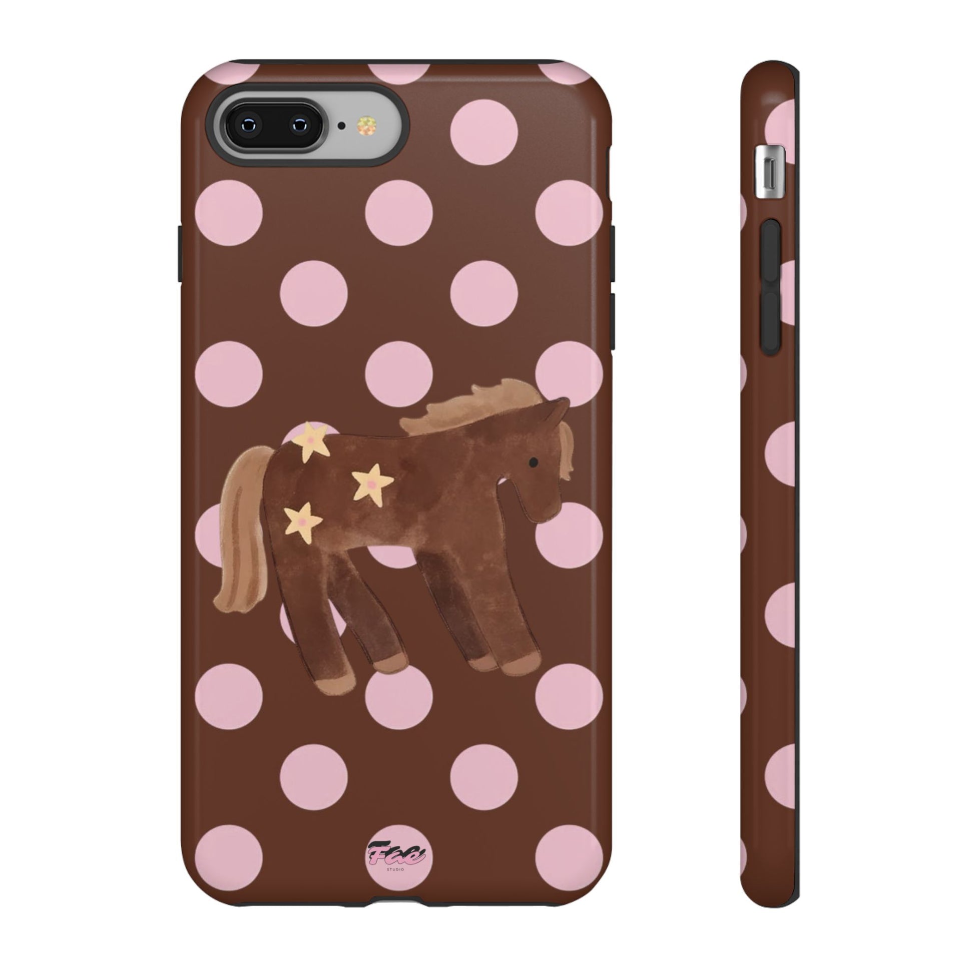 The horse year  case (brown)