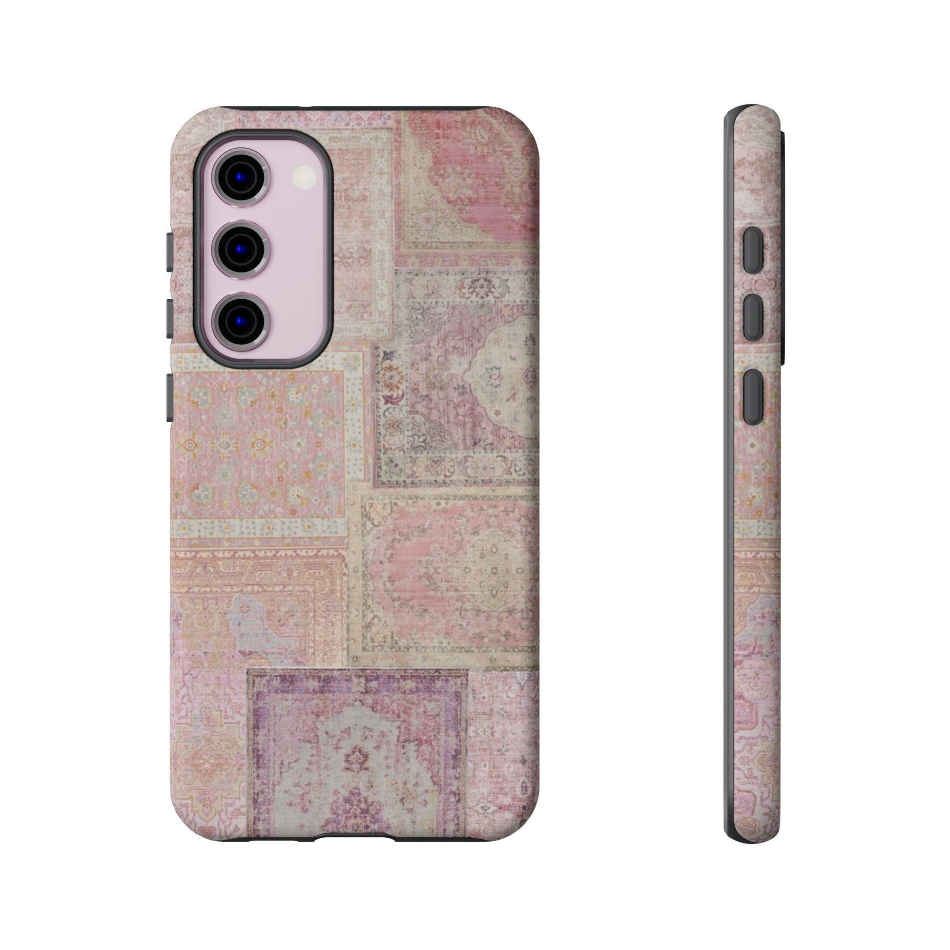 Pink Persian Rug Case (collage)