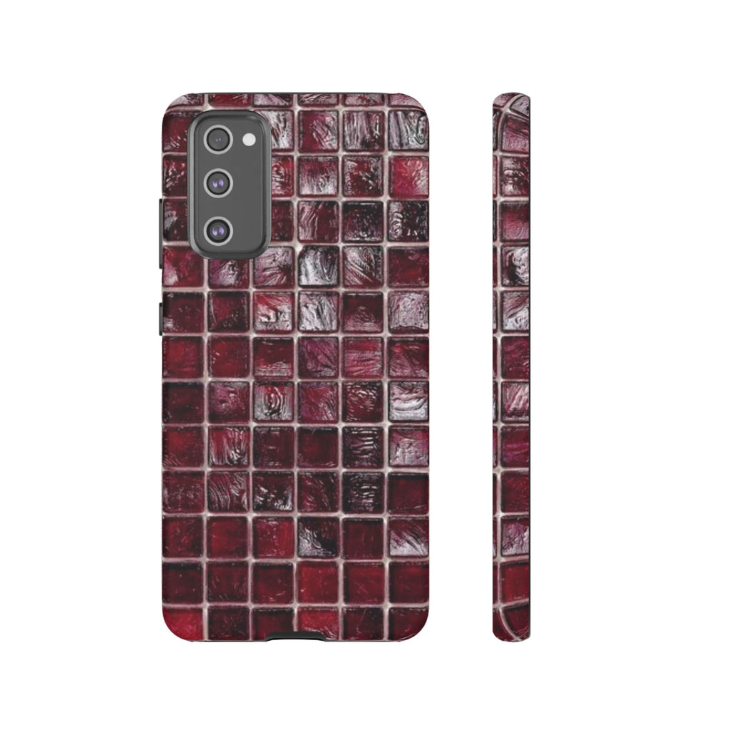 Red Mosaic Case