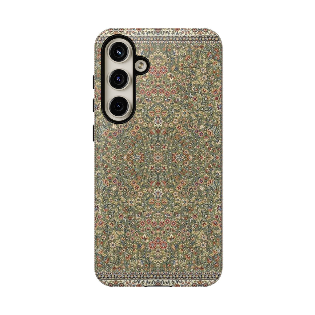 Green Persian Rug Case