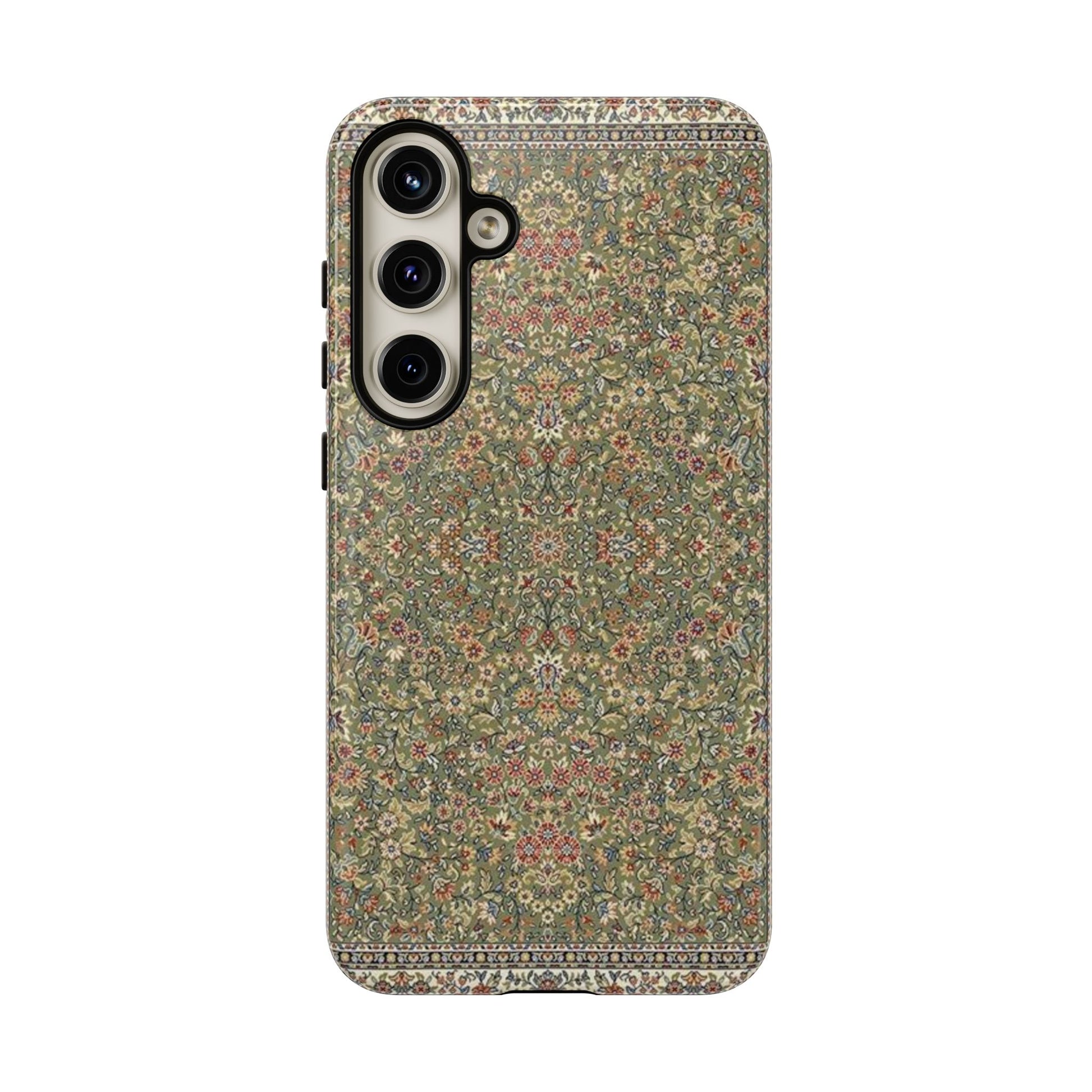 Green Persian Rug Case