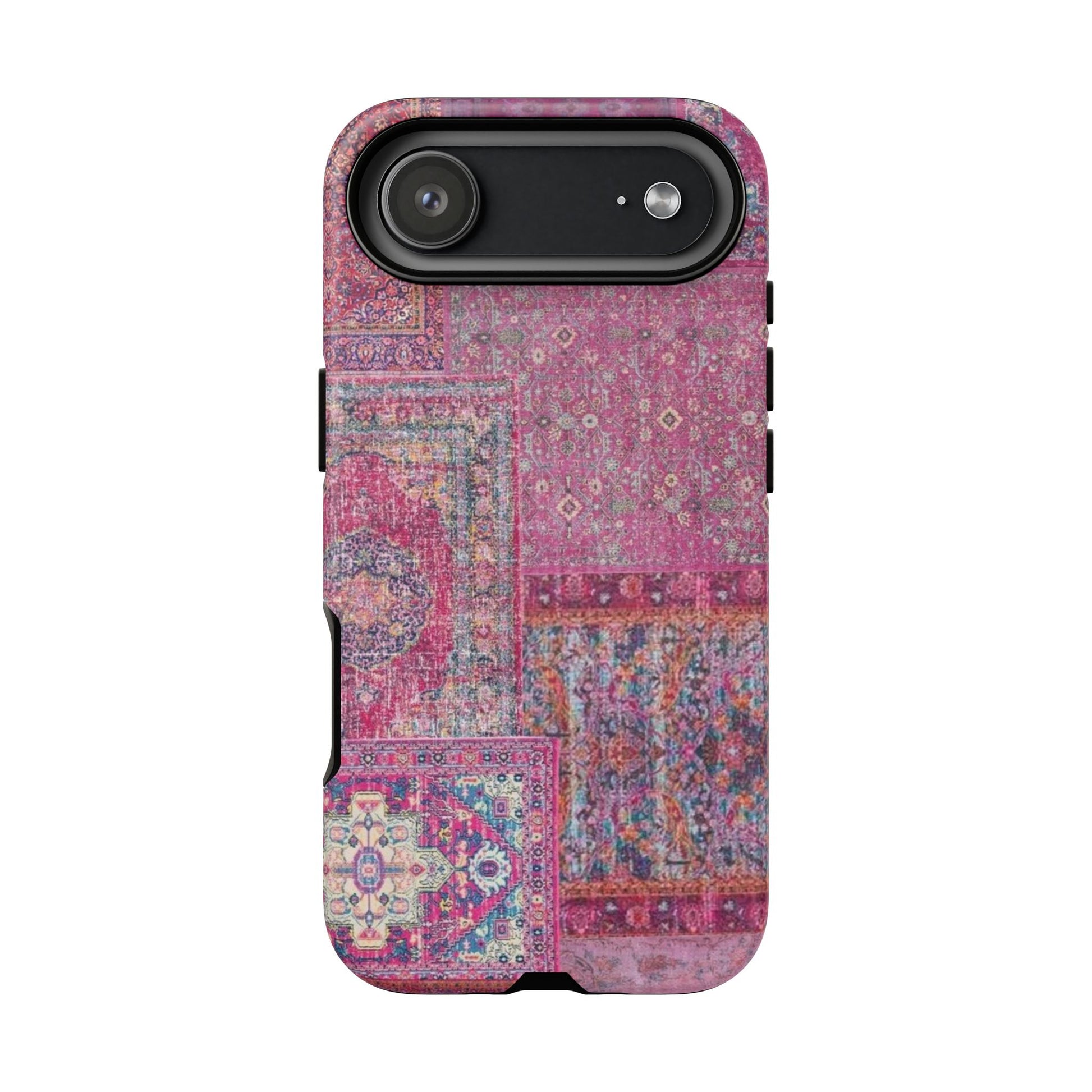 Dark Pink Persian Rug Case