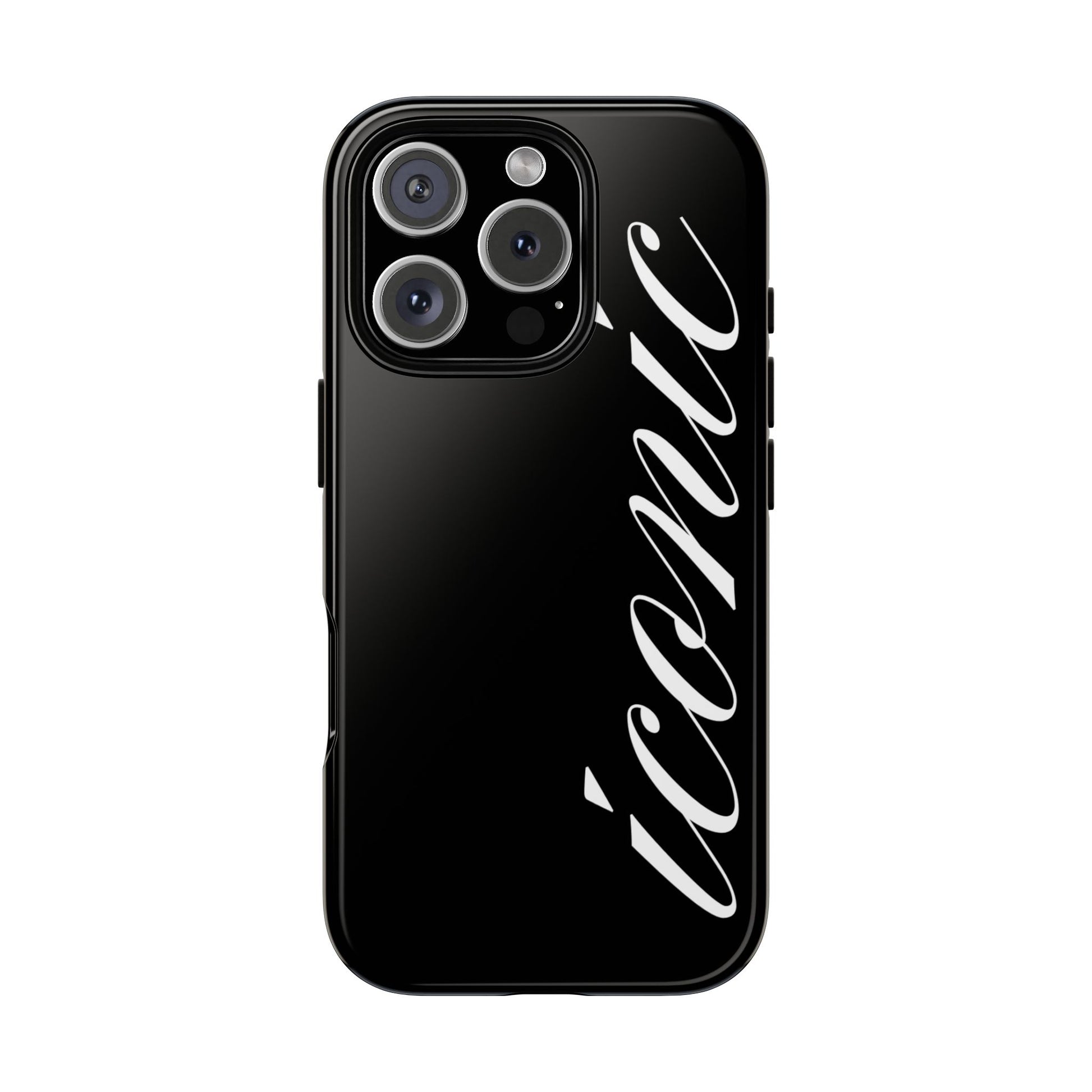 Iconic black case