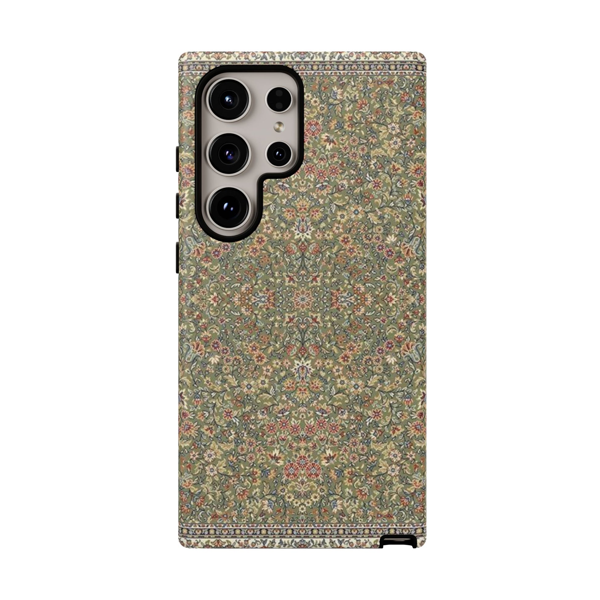 Green Persian Rug Case
