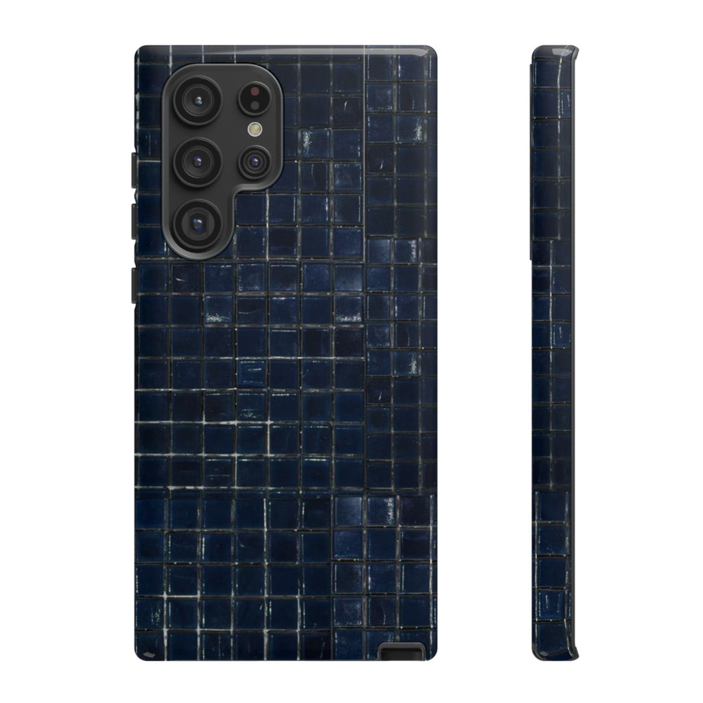 Dark Blue Mosaic Case