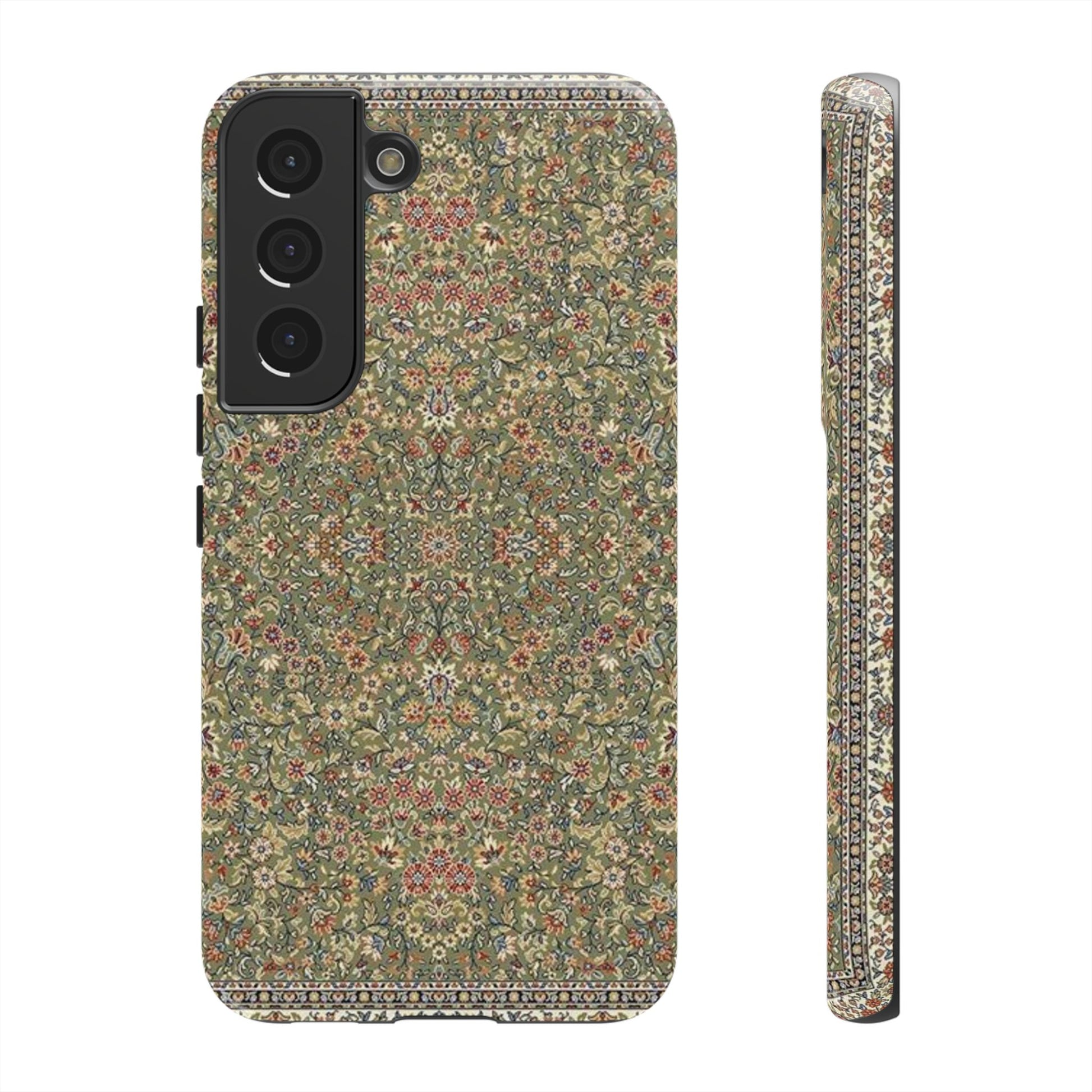 Green Persian Rug Case