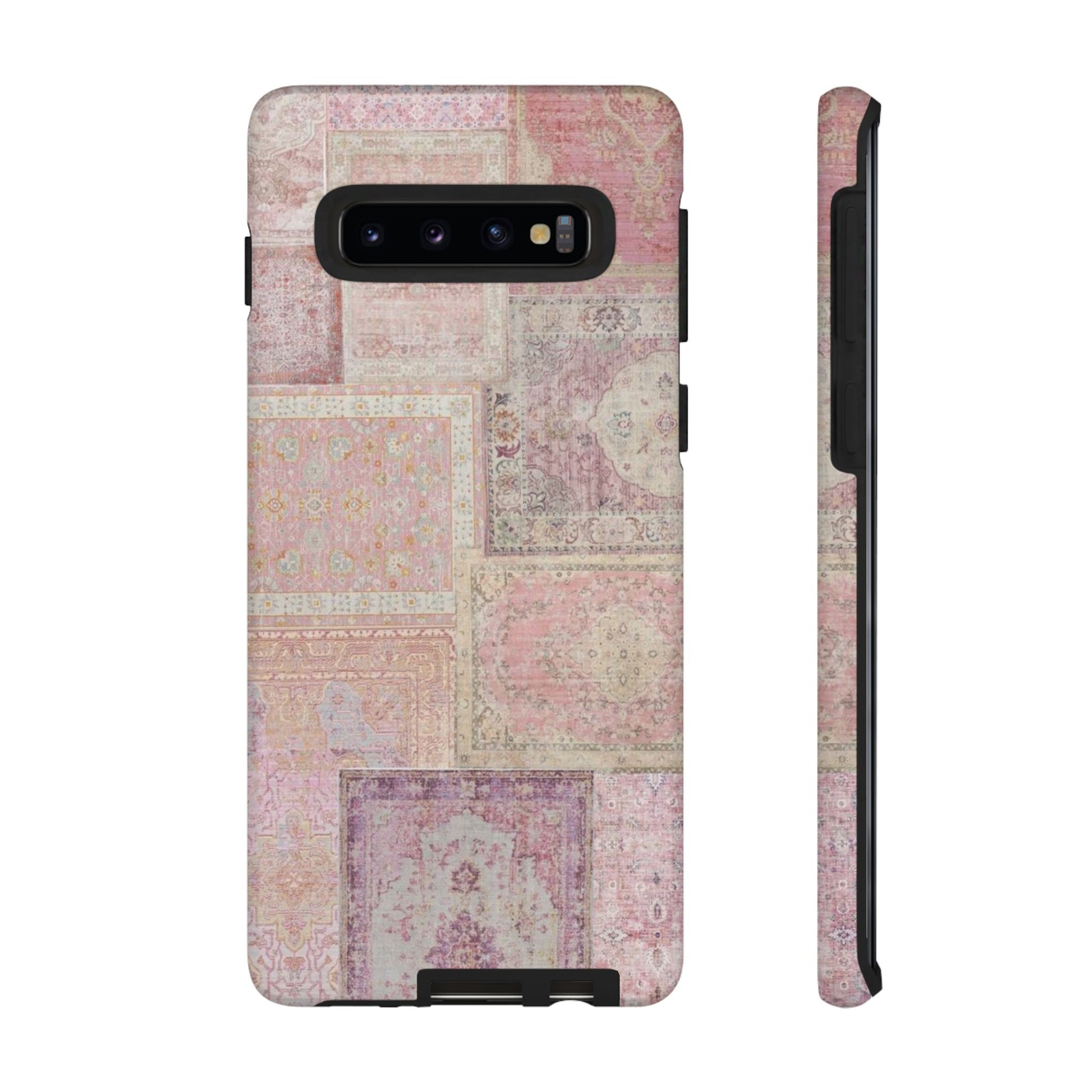 Pink Persian Rug Case (collage)