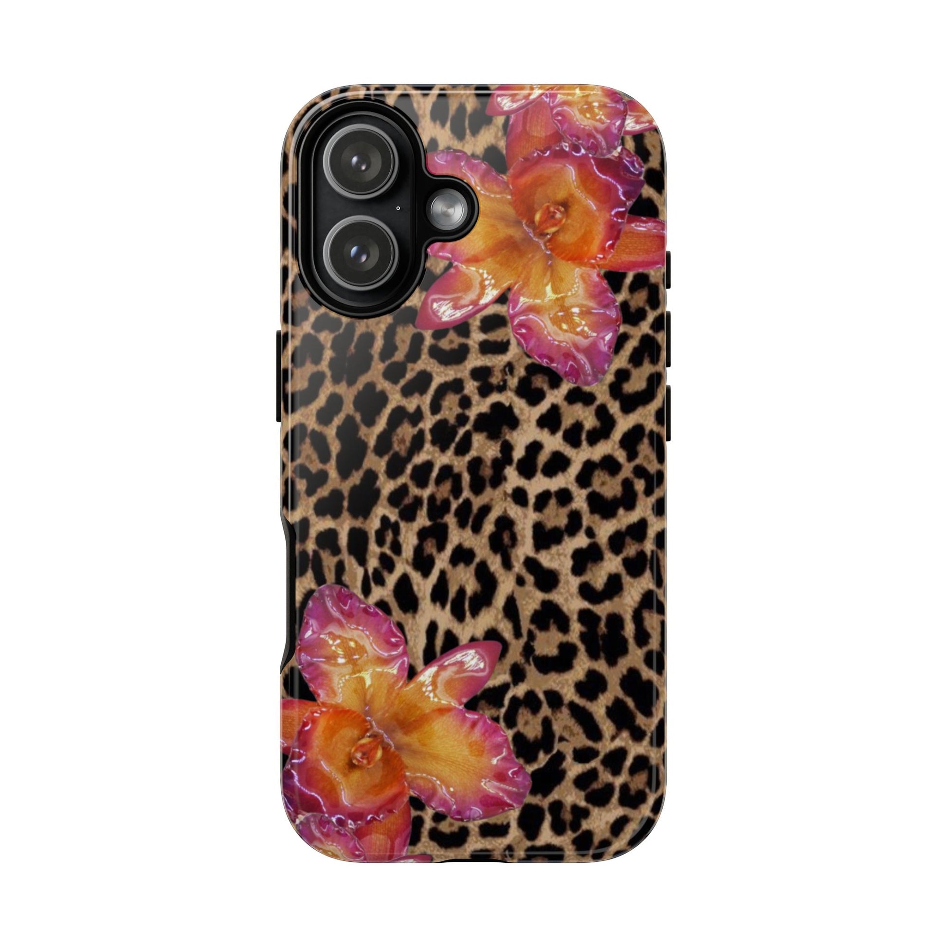 Leopard flower case