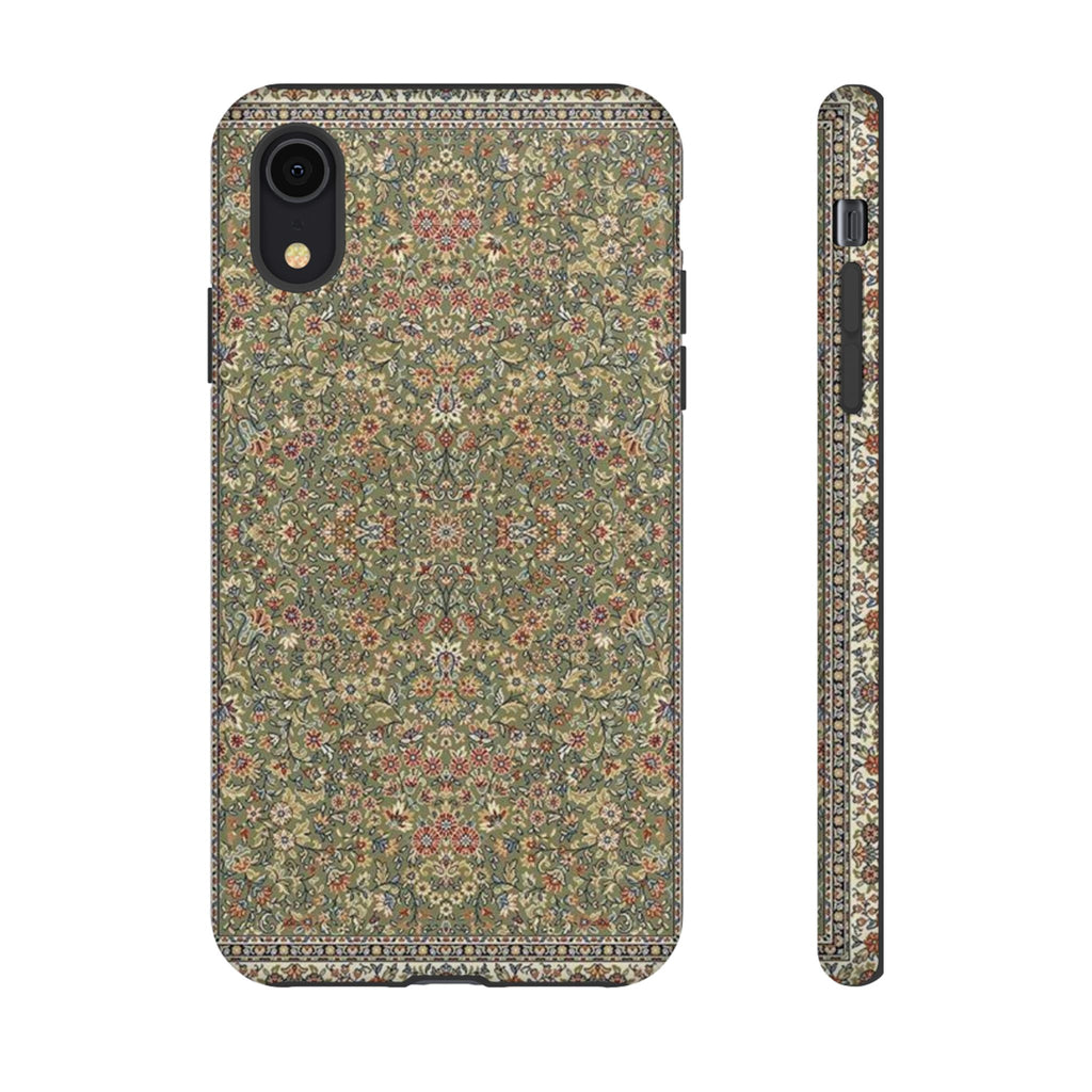 Green Persian Rug Case