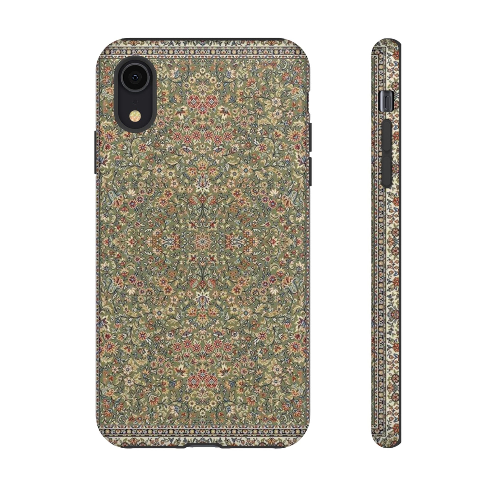 Green Persian Rug Case