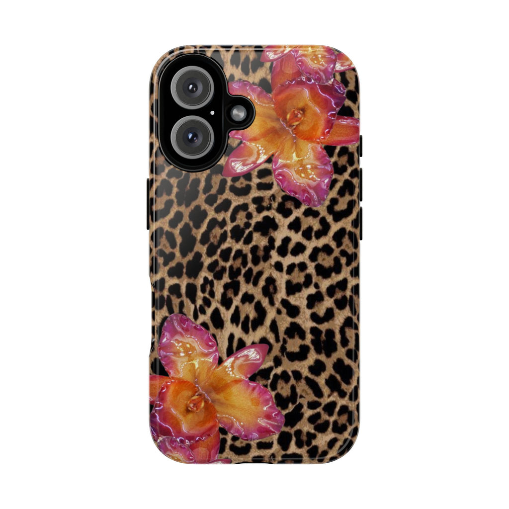 Leopard flower case