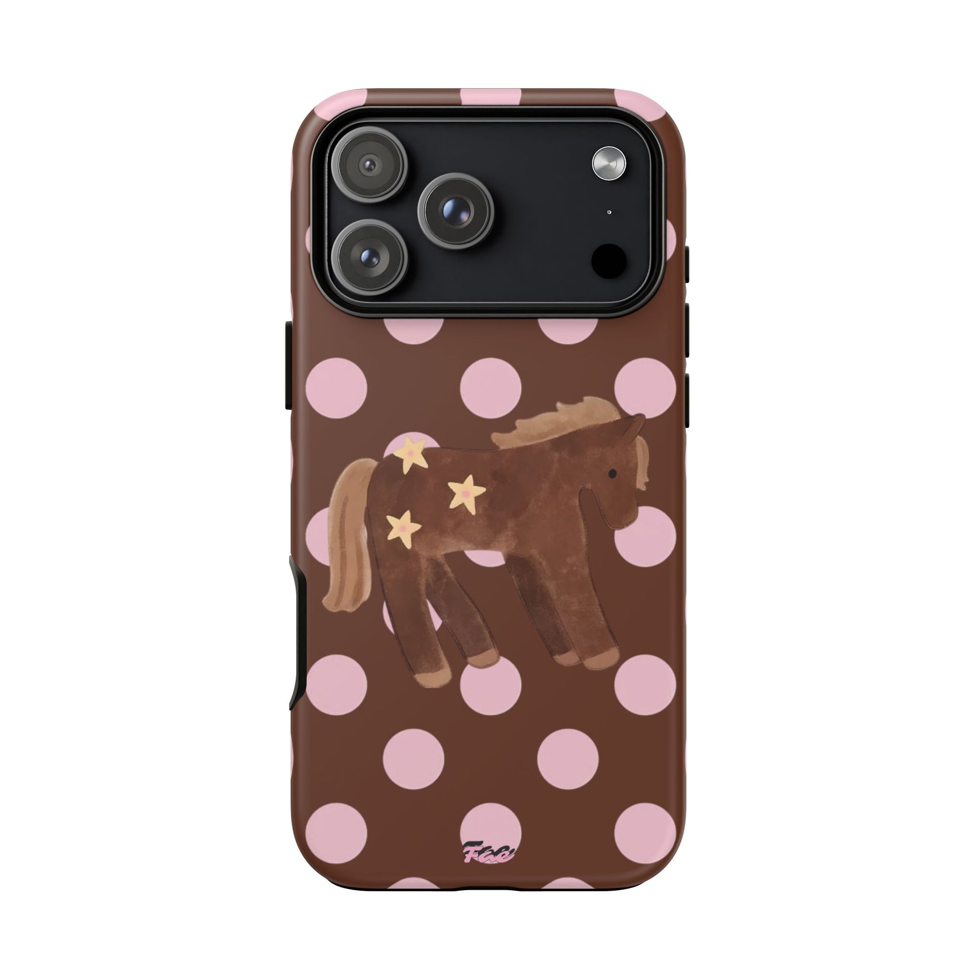 The horse year  case (brown)