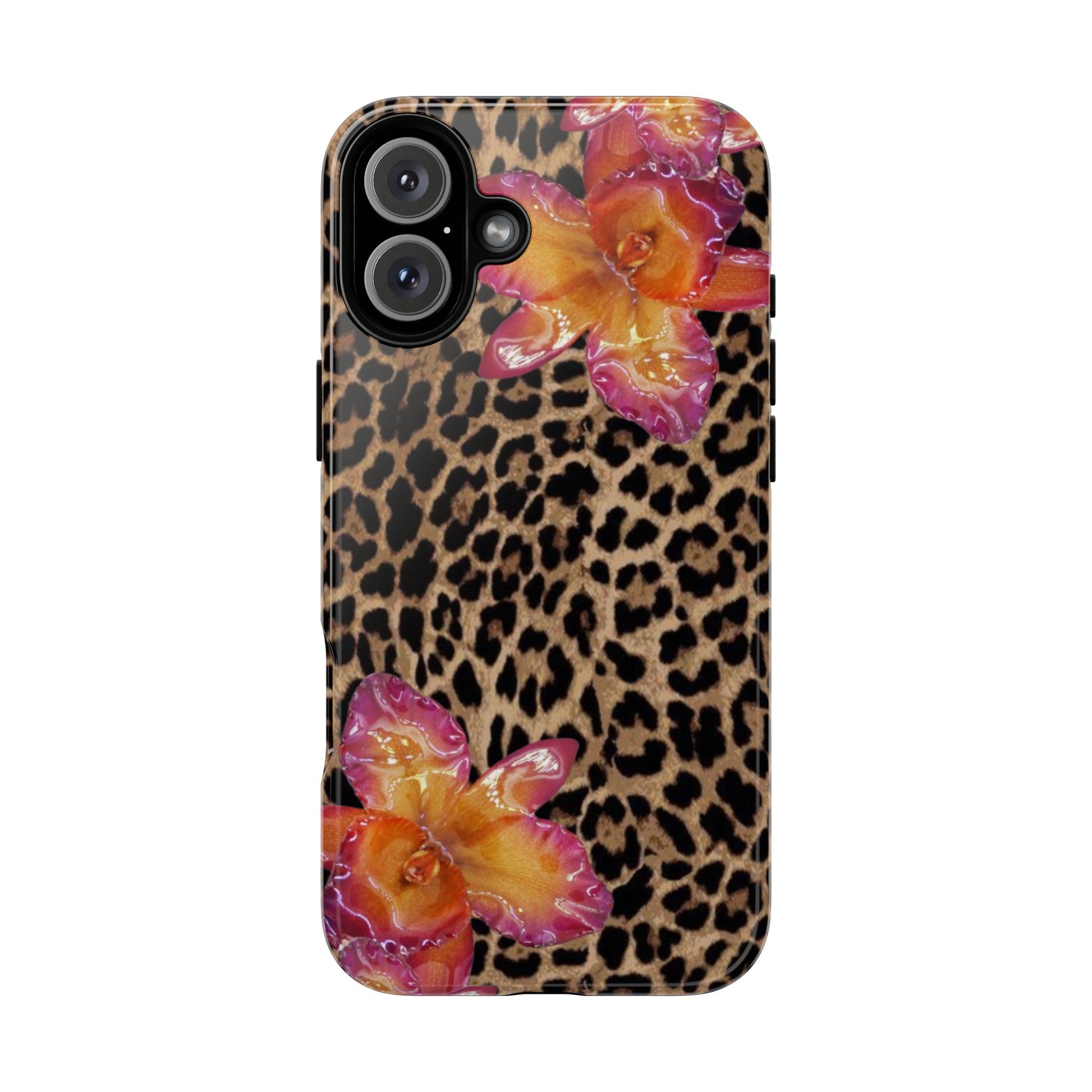 Leopard flower case