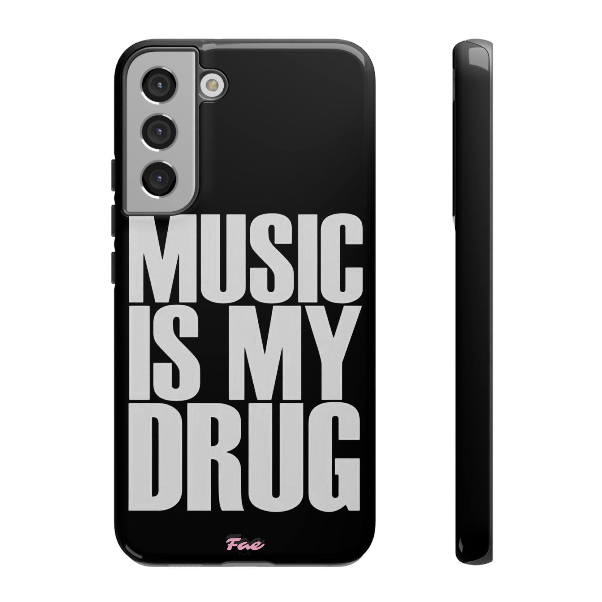 Music is my drug  case