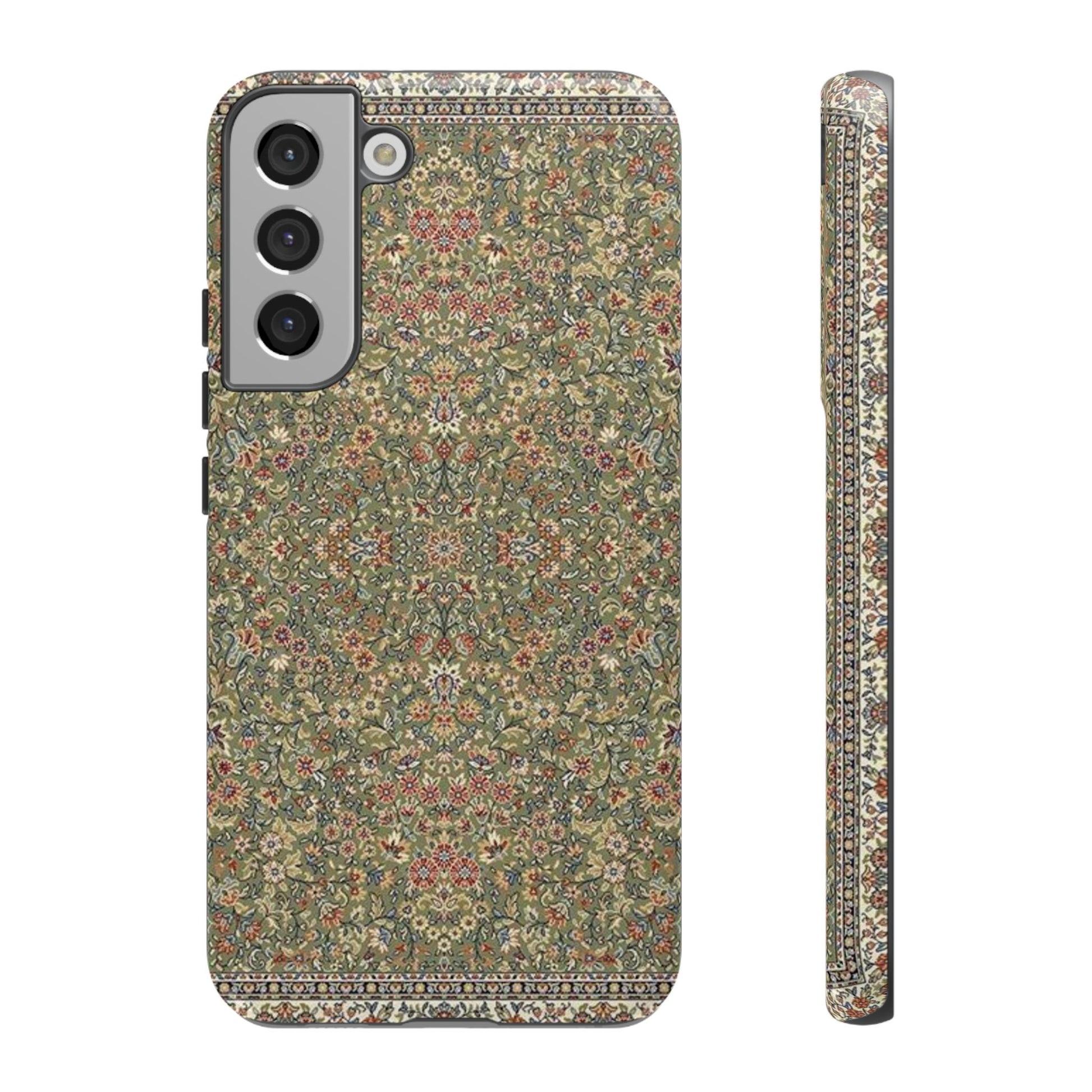 Green Persian Rug Case