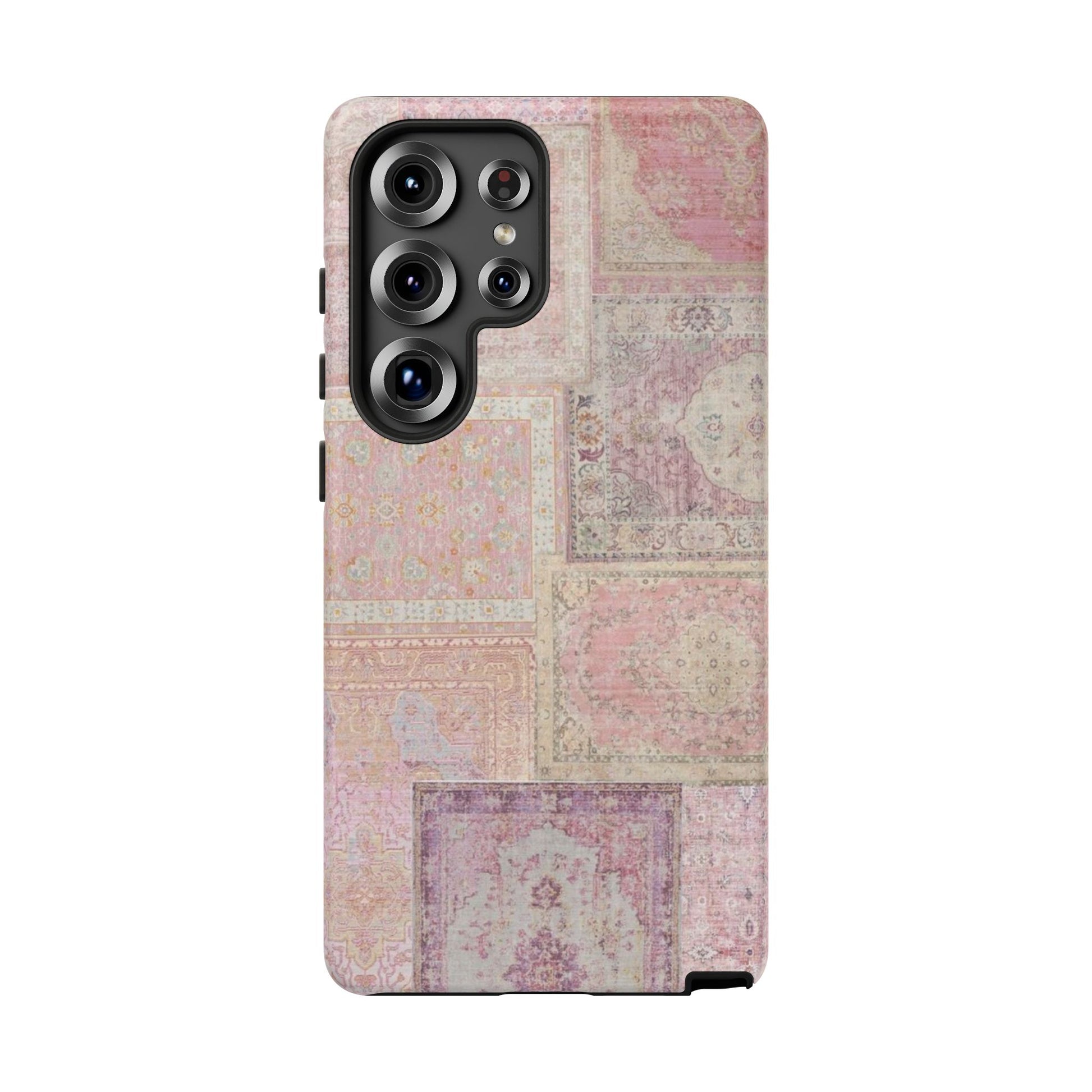 Pink Persian Rug Case (collage)