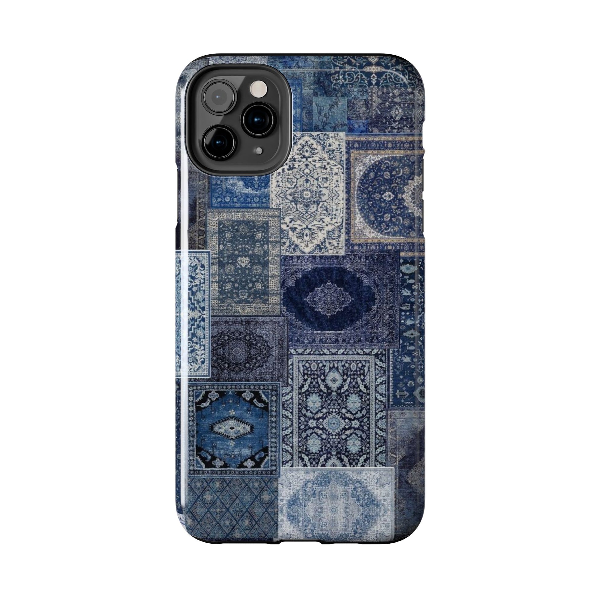Blue Persian Rug Case (collage)