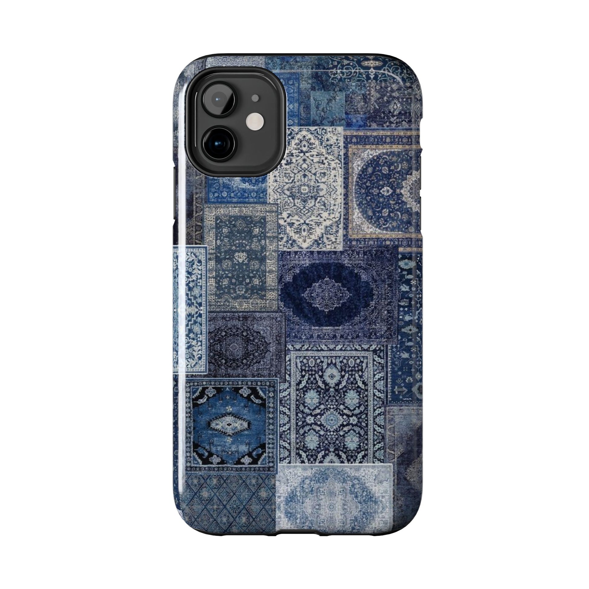 Blue Persian Rug Case (collage)