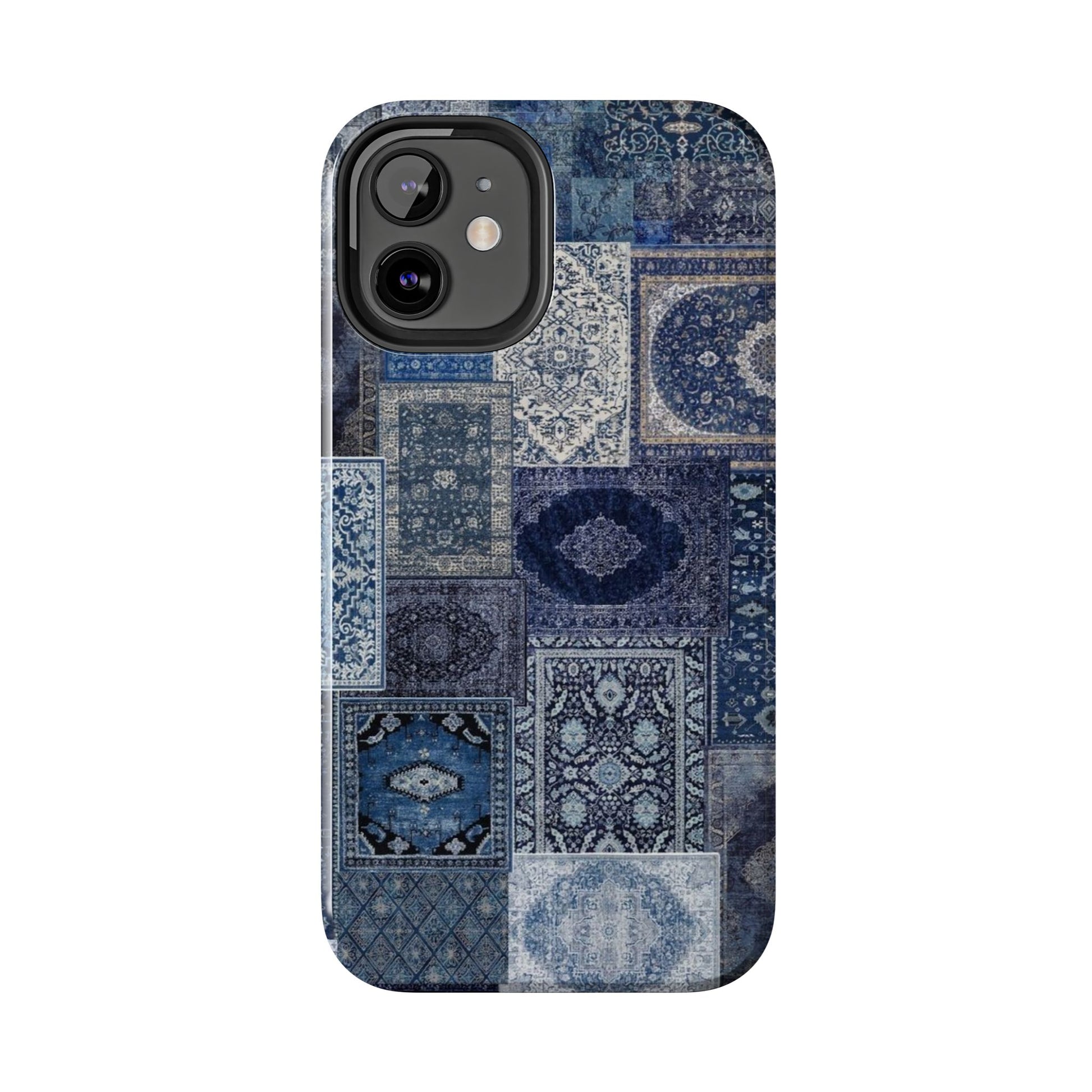 Blue Persian Rug Case (collage)