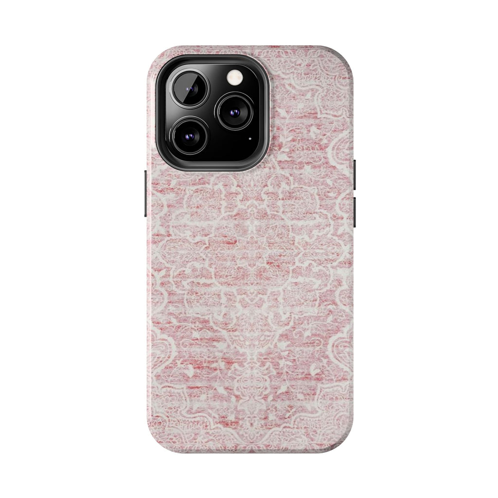 Pink Persian Rug Case