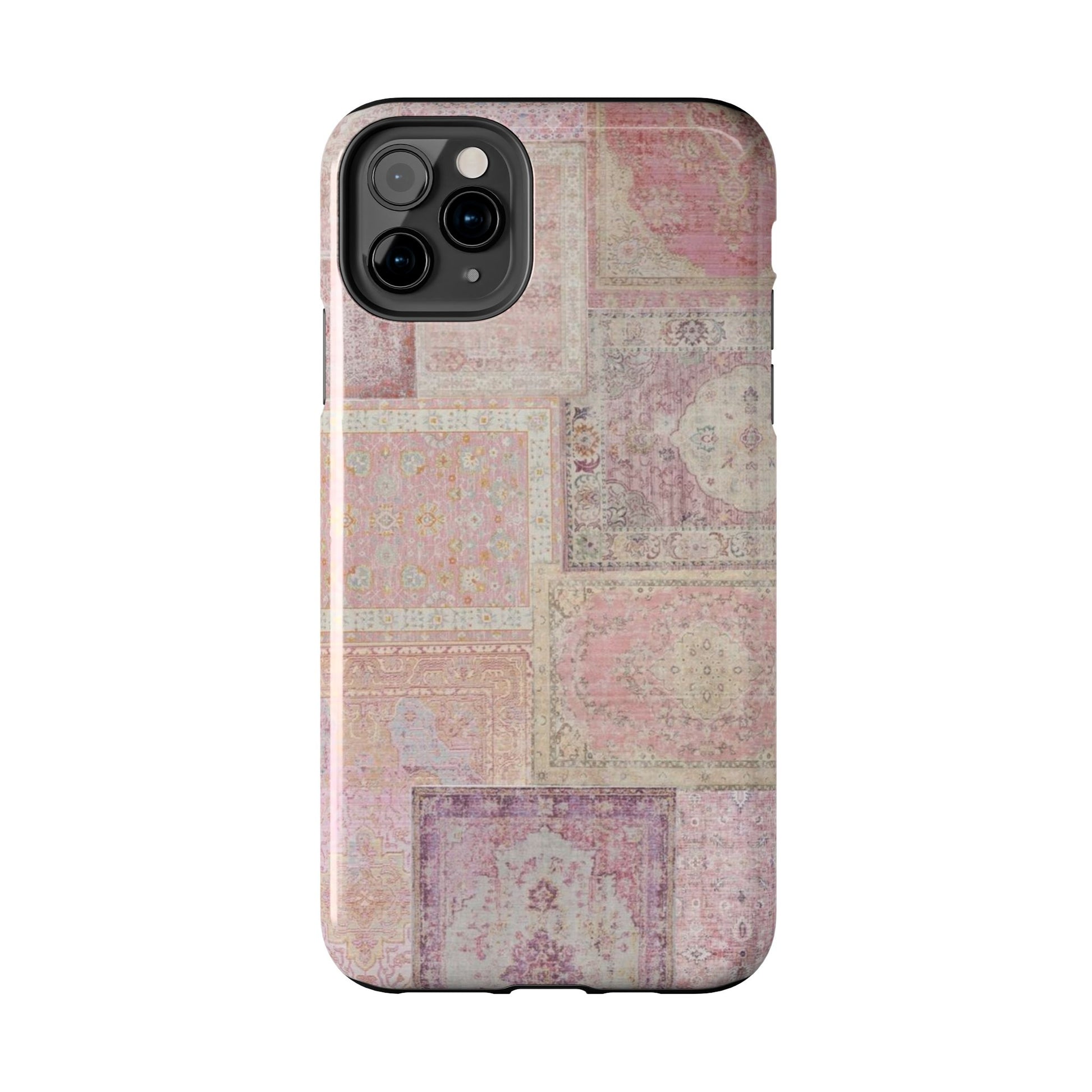 Pink Persian Rug Case (collage)
