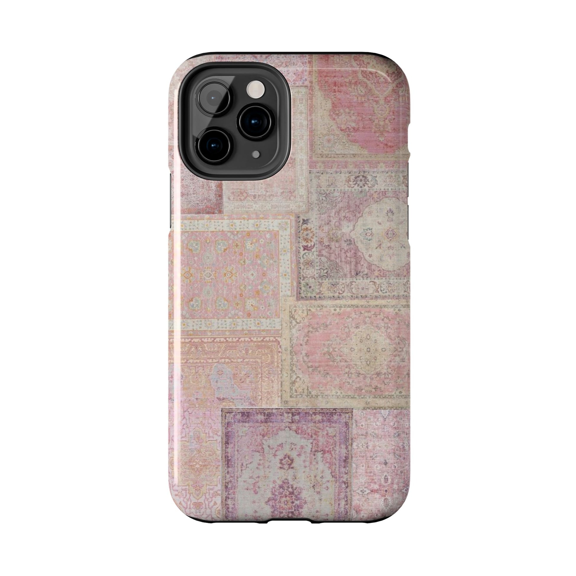 Pink Persian Rug Case (collage)