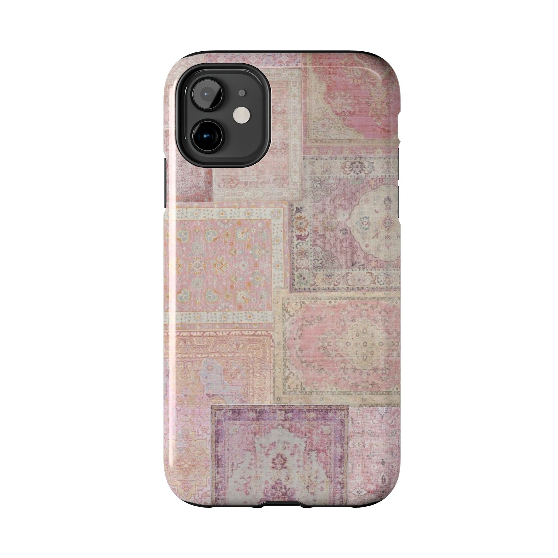 Pink Persian Rug Case (collage)