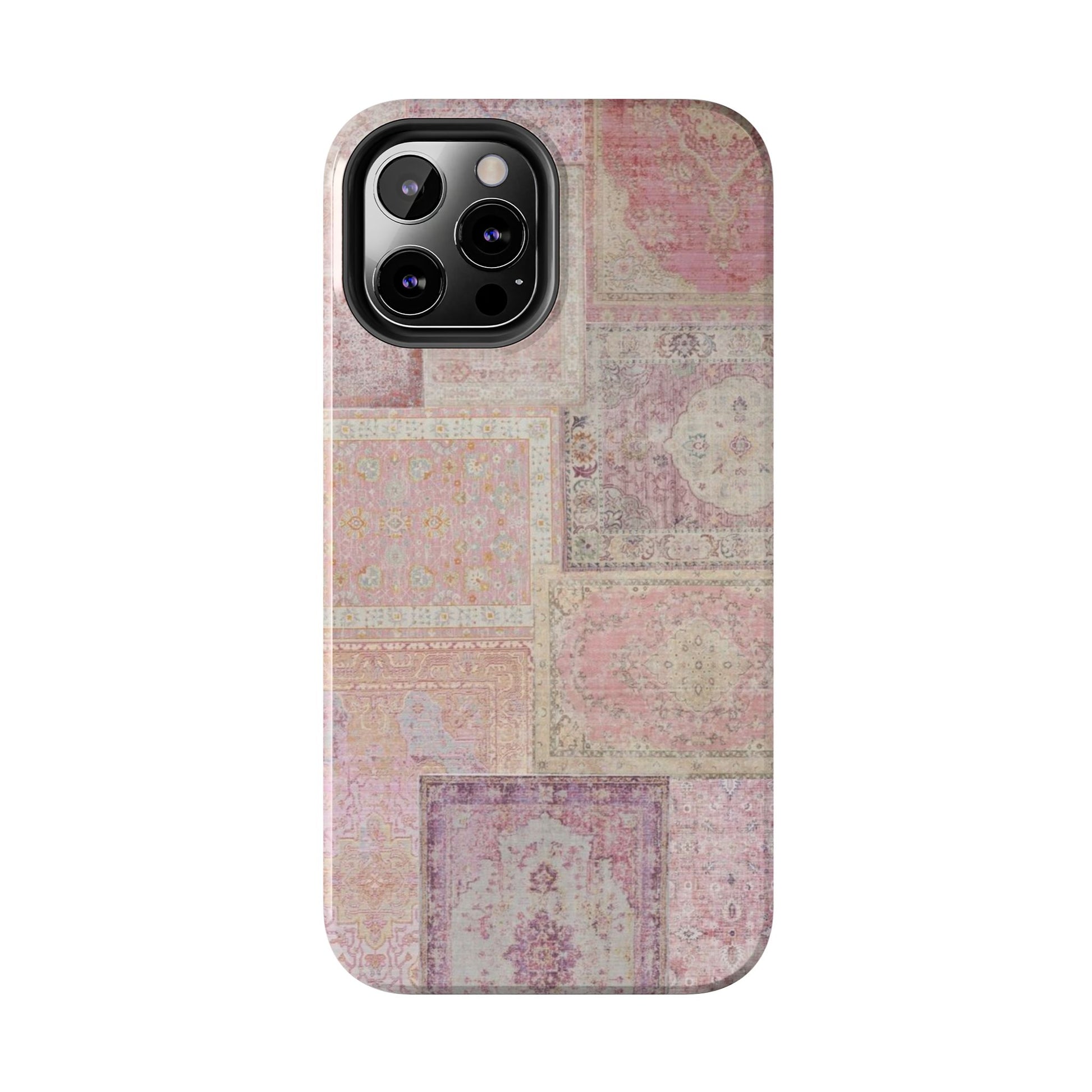 Pink Persian Rug Case (collage)