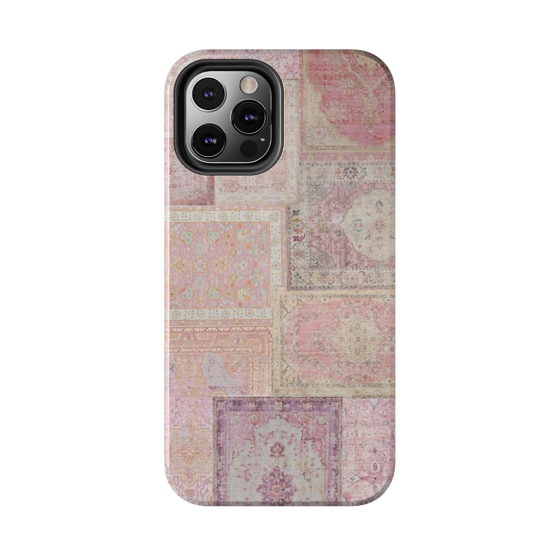 Pink Persian Rug Case (collage)