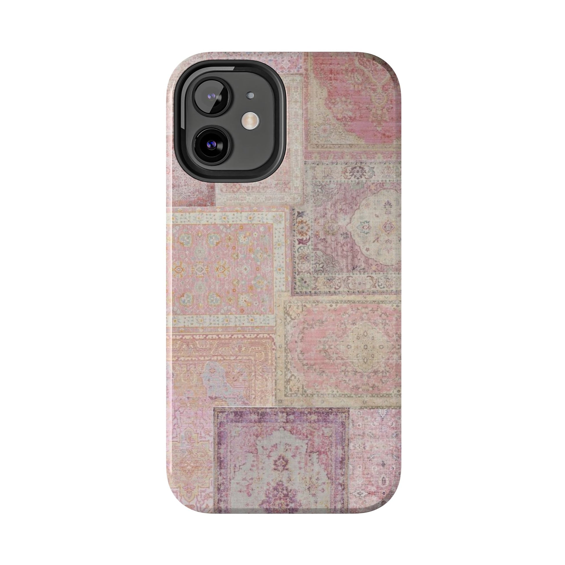 Pink Persian Rug Case (collage)