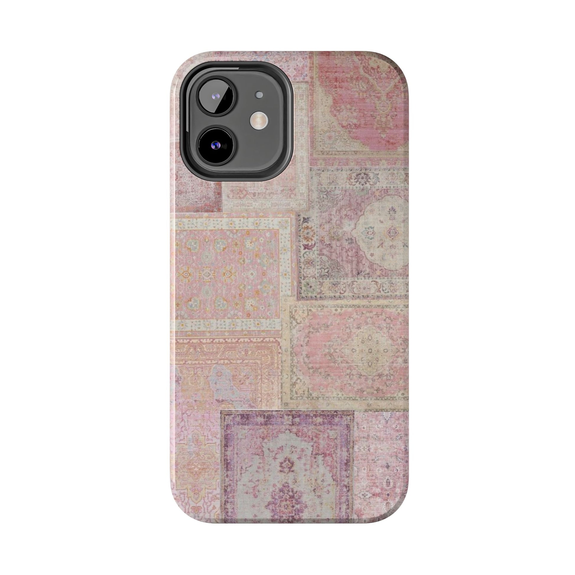 Pink Persian Rug Case (collage)