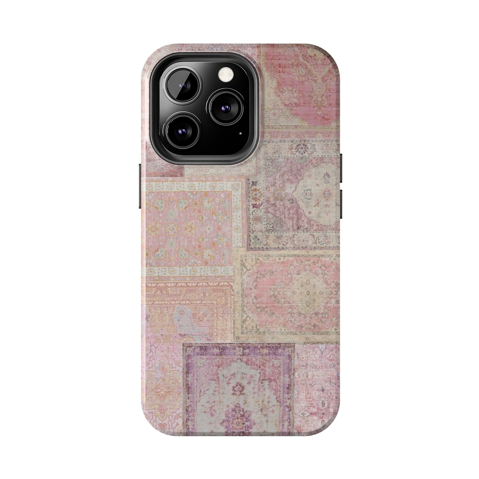 Pink Persian Rug Case (collage)