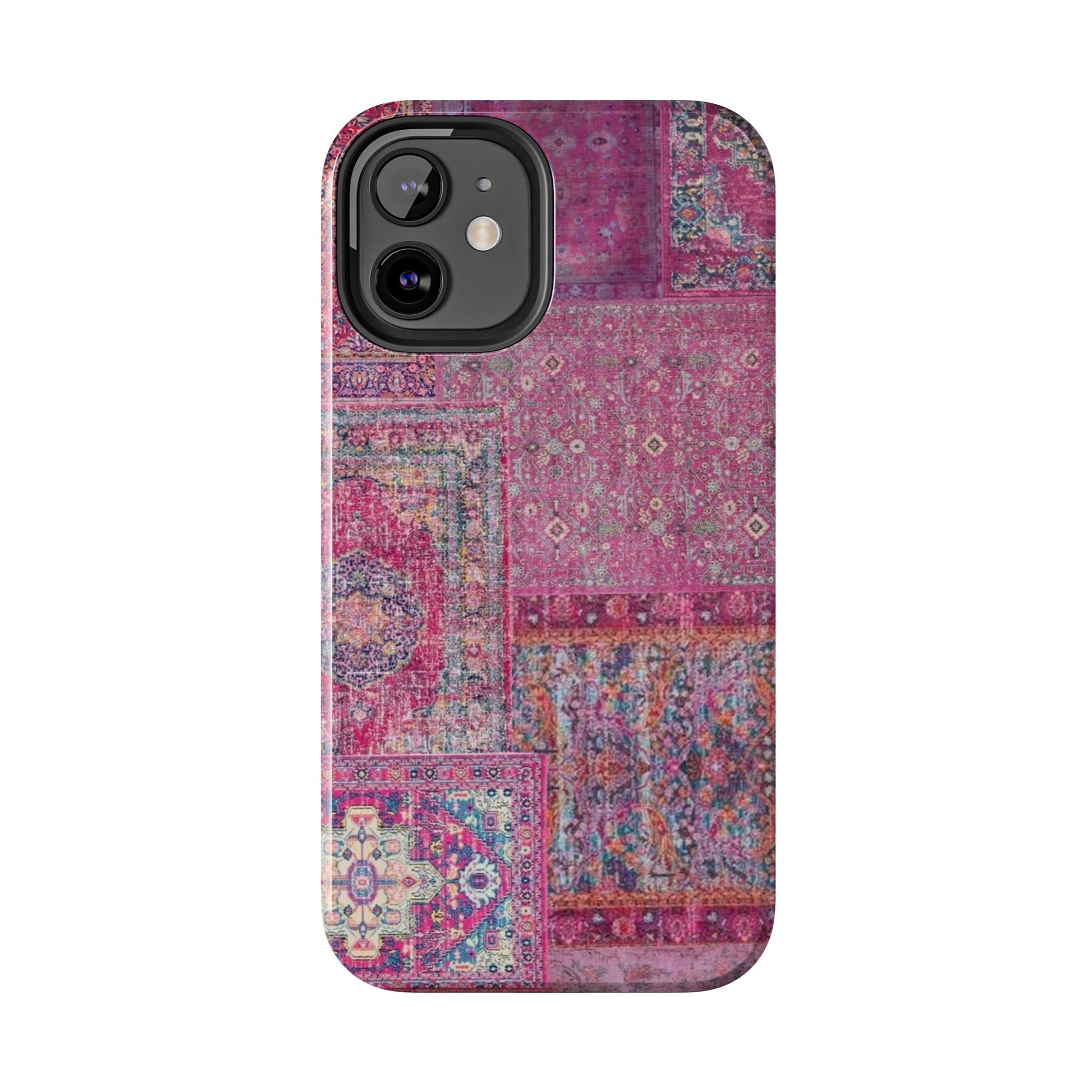 Dark Pink Persian Rug Case