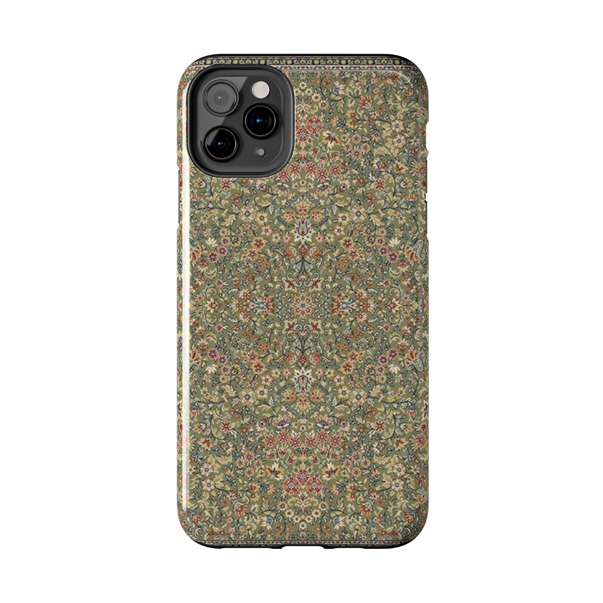Green Persian Rug Case