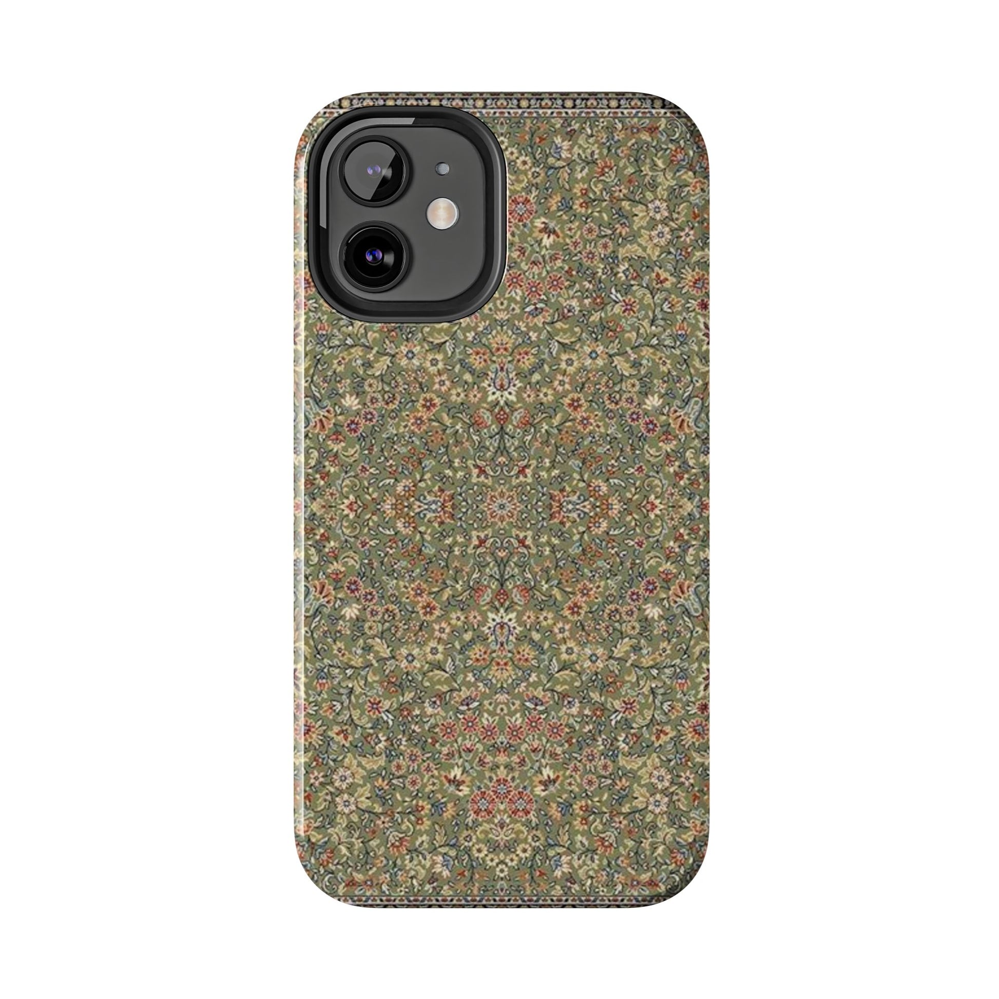 Green Persian Rug Case