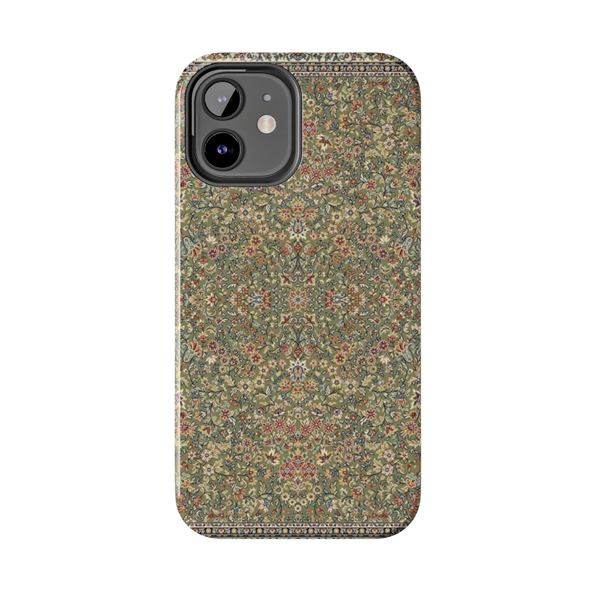 Green Persian Rug Case