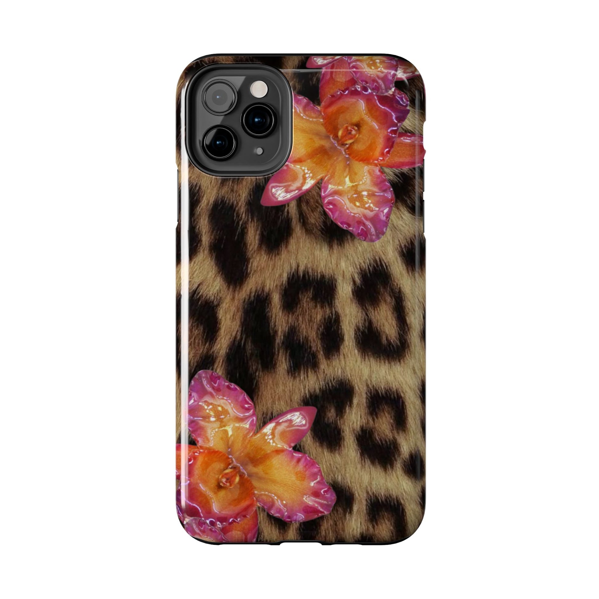 Leopard flower case