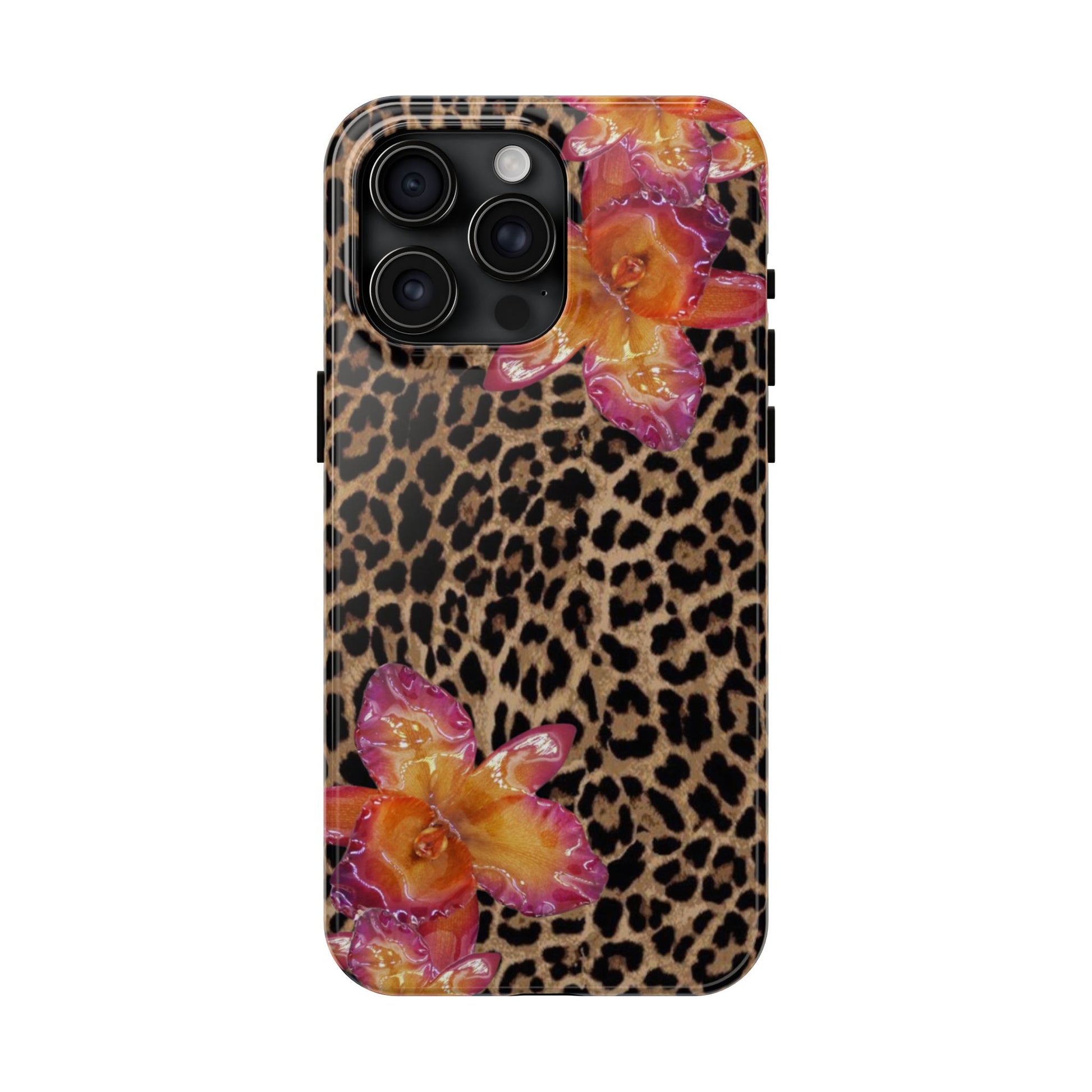 Leopard flower case