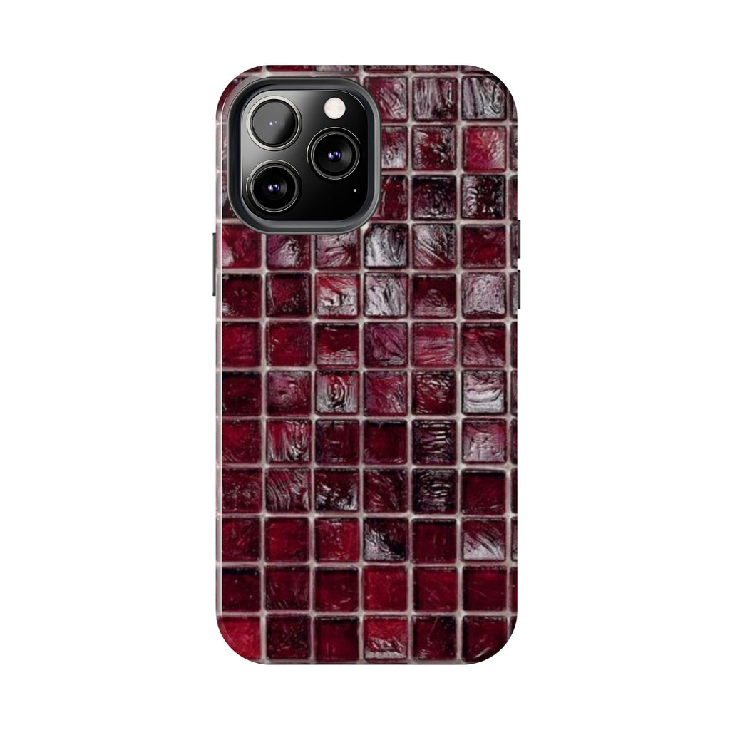 Red Mosaic Case